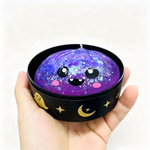 Nouveau Jouet Anti-Stress Lumineux et Scintillant Bao Bun d'Halloween qui Brille dans le Noir – Jouet Sensoriel Squishy en Forme de Dumpling - Product Image 3