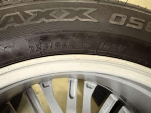 جنوط عجلات فولاذية جديدة أصلية 235155R20 أمامية وخلفية بلون فضي داكن مقاس 20 بوصة لسيارات لكزس RX350 وRX350L وRX450H وRX450HL - Product Image 6