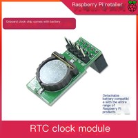 Module d'horloge Raspberry Pi DS1307, carte de développement I2C, synchronisation automatique, Plug and Play avec pile bouton