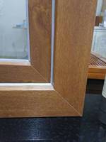 Fenêtres coulissantes en bois à cadre en bois composite aluminium Conceptions de fenêtres en bois