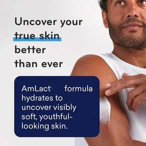Lotion corporelle réparatrice intensive AmLactin 15% d'acide lactique exfoliante hydratante pour peaux sèches tous types de peau - Product Image 5
