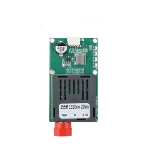 Module émetteur-récepteur optique TTL DC5.5-26V Ciel/Terre 1 canal vidéo, émetteur TTL optique vers fibre - Product Image 1