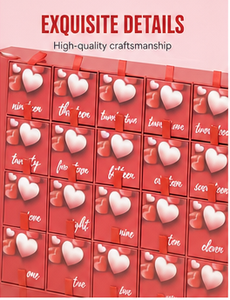 Custom Valentine's Day Gift <b>Box</b> with Drawers Rigid Cardboard Heart Shaped <b>Christmas</b> Blind <b>Box</b> Mystery Packaging Wholesale - Product Image 4
