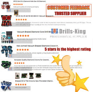 Broca de diamante M14 soldada al vacío, sierra perforadora, <span class=keywords><strong>coronas</strong></span> de broca <span class=keywords><strong>para</strong></span> porcelana y gres - Product Image 6