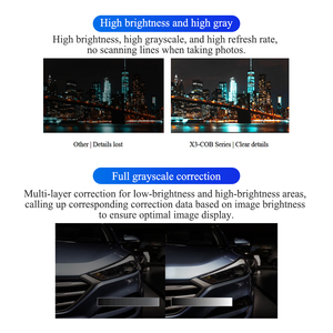 16:9 Ultra HD Slim Micro Pixel pitch p0.6 p0.9 p1.2 p1.5 p1.8 video tường đầy đủ màu sắc 4k 8K COB trong nhà Màn hình hiển thị LED Bảng điều chỉnh - Product Image 6