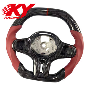 For BMW M2 M3 M4 G15 G16 G20 G21 G22 G26 G30 G34 G42 G80 Custom Racing Style Carbon Fiber Steering Wheel 320i 325i M340i M440 - Product Image 2