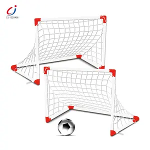 Chengji Outdoor Sport Voetbal Training Netto Doelpoort Draagbare Mini Plastic Voetbaldoel Kinderen Ingesteld Voor Achtertuin