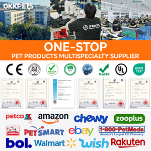 ओकट्स कस्टम पिल्ला कुत्ते लेश कॉलर एडजस्टेबल पालतू जानवर सामान डिजाइनर व्यक्तिगत लक्जरी कुत्ते हार्नेस सेट - Product Image 6