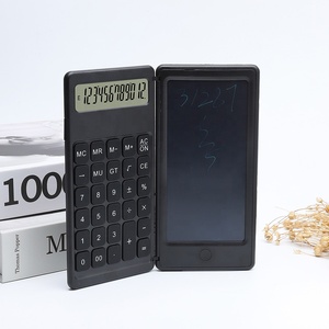 <span class=keywords><strong>Calculadora</strong></span> plegable con tableta <span class=keywords><strong>de</strong></span> escritura LCD, bloc <span class=keywords><strong>de</strong></span> <span class=keywords><strong>dibujo</strong></span> digital <span class=keywords><strong>de</strong></span> 5,5 pulgadas, pantalla <span class=keywords><strong>de</strong></span> 12 dígitos con lápiz óptico, botón <span class=keywords><strong>de</strong></span> borrado para el hogar - Product Image 4