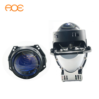 Lentille de projecteur Bi LED 3,0 pouces 80W 6000K 12V Nouvelle haute luminosité 9800LM IP65 Étanche Ajustement universel Phares LED