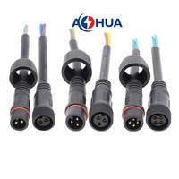 AOHUA 12V 6A/8A Batterie au lithium PWM Contrôleur de lampadaire Connecteur étanche M14 3pin Pré-moulé Mâle Femelle IP65