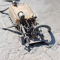 Robot professionnel de nettoyage de boues et d'élimination des sédiments pour bassins piscicoles et canalisations municipales, adapté au plongeon sous-marin