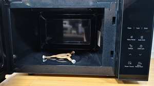 Horno <span class=keywords><strong>Microondas</strong></span> de Acero Inoxidable con Temporizador Digital Eléctrico de Alta Calidad en Existencia, Función de Cocción al Vapor para Uso Doméstico en la Cocina - Product Image 4