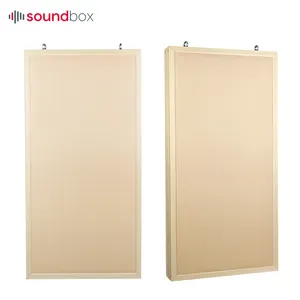 Soundbox Panel Langit-langit Penyerap Suara Akustik, Suara untuk Panel Langit-langit Aluminium Aula Multifungsi