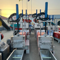 Machine de recyclage de plastique PP EPS PC PA à refroidissement par eau, production continue, déchiqueteuse-granulateur de palettes en plastique, 10 tonnes par jour