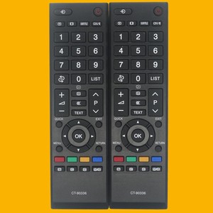 Télécommande Crystal Pearl Tianhong CT-90336, version anglaise, pour téléviseur Toshiba, code fixe, transmission d'environ 10 m - Product Image 3