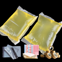 Fabricant professionnel d'adhésif thermofusible pour rubans kraft, étiquettes, sacs en plastique express, scellage, 1 kg, BON ADHÉSIF, Zhejiang