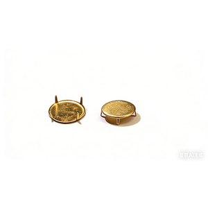 Stone Settings for 14mm Round Stone Mounting for Jewelry Making - Product Image 1