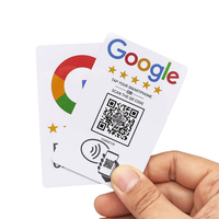 Kundenspezifische 213 215 216 Chip Programmierbare NFC Plastik-Visitenkarte