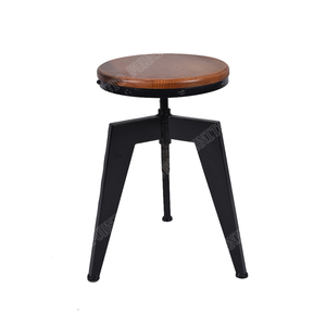 Công nghiệp cổ gấp kim loại thanh phân với ghế gỗ để bán - Product Image 3