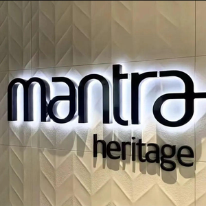 Açık veya kapalı 3d özel Metal paslanmaz çelik dijital arka aydınlatmalı kanal mektup ışıklı Led aydınlatmalı logo işareti - Product Image 2