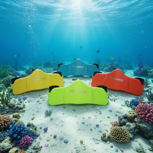 Scooter Subacqueo Portatile Impermeabile Multiuso in Plastica con Design Galleggiante per Piscina, <span class=keywords><strong>Mare</strong></span> e Lago - Product Image 1