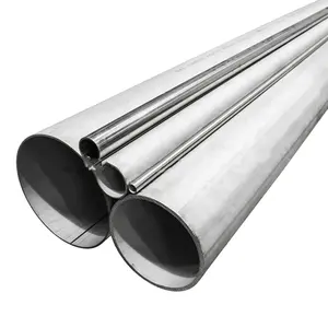 ERW NO.1 Welded Steel Pipes 304 304L 316 316L Welded Stainless Steel Pipes