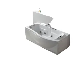 现代设计独立式浴缸气泡按摩浴缸