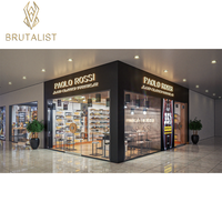 Présentoir pour meubles de magasin de chaussures Kiosque à chaussures Présentoir à chaussures en bois
