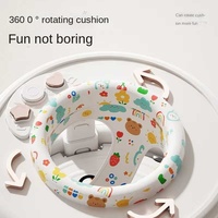 Porte-bébé multifonction Mishore pour bébé et tout-petit, cadre d'apprentissage de la marche en plastique pliable, capacité de charge de 20 kg, auvent musical pour 6 mois à 3 ans