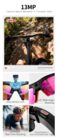 Dernier modèle S100 Lunettes de cyclisme intelligentes avec caméra 13MP, enregistrement vidéo HD, assistant vocal et lecteur de musique, lunettes de sport intelligentes 4K AI