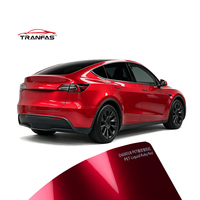 Vinilo PET Premium Tranfas de 7.5mil, Autoadhesivo, Cambia de Color, Alto Brillo, Resistente a los Rayos UV y a los Arañazos, para Envolver la Carrocería de Tesla