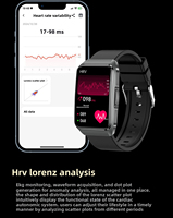 Nuevo Reloj Inteligente ET650 con Llamadas Bluetooth, ECG, Temperatura Corporal, Frecuencia Cardíaca, Monitoreo de Salud, Compatible con Sistemas iOS y Android