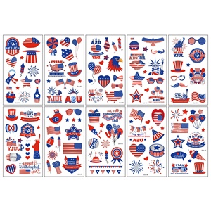 Tatuajes Temporales de Fútbol Americano 2026, Bandera de EE. UU. y Estatua de la Libertad, Tatuajes a Prueba de Agua para Aficionados al Fútbol Americano - Product Image 6