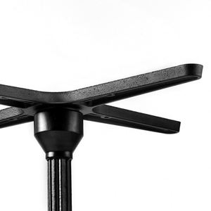 WEKIS Base de table moderne classique, robuste et résistante, base de table de restaurant en forme de X, base de table en fonte métallique en forme de croix, base de table à manger uniquement - Product Image 6
