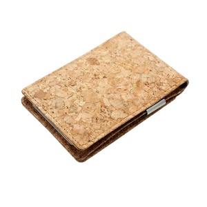 Fashion Eco Friendly Cork Fabric Custom Men Wallet Credit <b>Card</b> <b>Holder</b> With Money Clip - Product Image 4