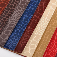 Papier de luxe en cuir à motif crocodile haute brillance UV A3 A4 A5 papier cartonné spécial brillant pour emballer des cadeaux
