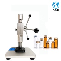 Machine de scellage et de sertissage automatique électrique de bureau Hot Koida pour bouteilles, flacons, boissons, aliments, plastique et carton