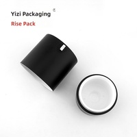 Pot de crème solaire 15g/30g/50g à ouverture par torsion et pression, flacon avec bouchon en plastique à fermeture sous vide, finition givrée, tête de pompe à piston pour cosmétiques