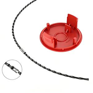 Repuestos para cortacésped robótico, paquete de 4 tapas de carrete para Bosch AFS 23-37 Strimmer F016F04841 - Product Image 5