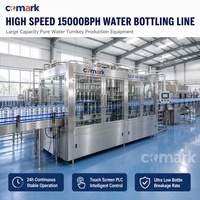 Machine de remplissage d'eau potable minérale entièrement automatique 6000-12000 BPH / Usine d'embouteillage pour usine d'eau