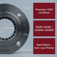 Composants de boîtier de pompe en fonte de précision EN-GJS-400-15 avec traitement de surface E-Coating, pièces de machines lourdes OEM