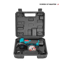 Mini-meuleuse d'angle sans fil YUTUO 12V Li-ion, machine de polissage industrielle DIY, interrupteur coulissant, moteur sans balais pour usage domestique