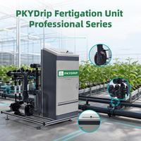Système intégré de fertilisation par irrigation agricole à 3-5 canaux Venturi avec télécommande pour ferme et pépinière