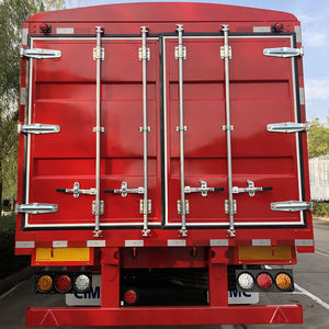 Manufacture 3 Axle 60 Ton Truck <b>Trailer</b> Fence Stake Cargo Semi <b>Trailer</b> - Product Image 2