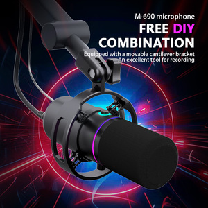 Oem Micrófono Gaming Micrófono Soporte Con Cable Micrófono Dinámico Estudio Grabación Profesional - Product Image 2