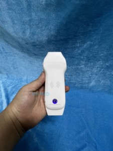 Kablosuz renkli Doppler <span class=keywords><strong>2</strong></span> in 1 doğrusal ve fazlı dizi ultrason tarama el kardiyak USG veteriner ultrason probu CU100 - Product Image 4