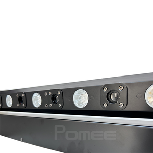 8-Eyes rắn màu LED di chuyển tường máy giặt Laser Bar <span class=keywords><strong>Lights</strong></span> với chasering hiệu ứng cho Disco nền sân khấu cyclorama chiếu sáng - Product Image 6