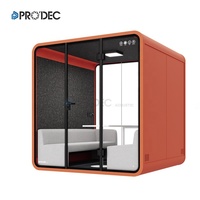 Cabine Acoustique Flexible et Conviviale pour Appels Professionnels et Réunions – Idéale pour Écoles, Aéroports et Studios