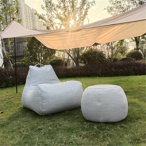 Helioshomeware OEM ODM Comfortable Olefin Waterproof Big <strong>Bean</strong> <strong>Bag</strong> Indoor <strong>Outdoor</strong> Lazy Sofa <strong>Bean</strong> <strong>Bag</strong> <strong>Bean</strong> <strong>Bag</strong> Bed - Product Image 2